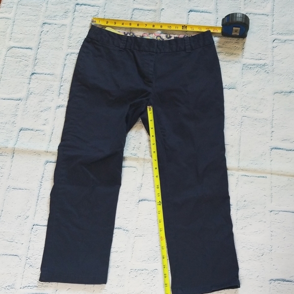 Boden Navy Khaki Capris - Picture 2 of 8
